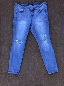 Torrid Skinny Premium Jeans Übergröße 20R helle Waschung distressed - Bild 1 von 7