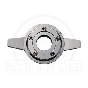 2 Bar Zenith Locking Style Chrome Knock Off Spinner Cap for Lowriders | Single - Picture 1 of 33