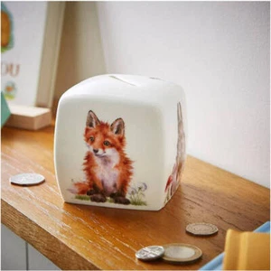 Wrendale Designs Little Wren Money Box Gift Boxed By Royal Worcester - Picture 1 of 5