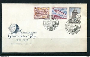 Czechoslovakia 1957 FDC Cover Intl. Geophysical Year 12727 - Picture 1 of 1