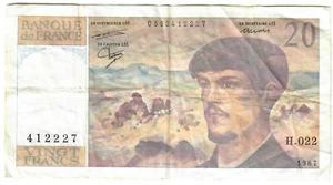 France 20 Francs 1987 VG - Picture 1 of 2