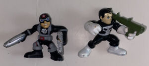 Hasbro Super Hero Squad Marvel Figure 2006 2007 Punisher Captain America Tribute
