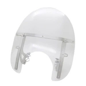 Deflector Windshield Windscreen With 41-51mm Front Fork Tube Mount Motorcycle - Picture 1 of 9