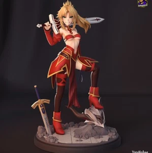 1/24 1/18 Fate Mordred Pendragon Unpainted Unassembled Model Garage Kits - Picture 1 of 2