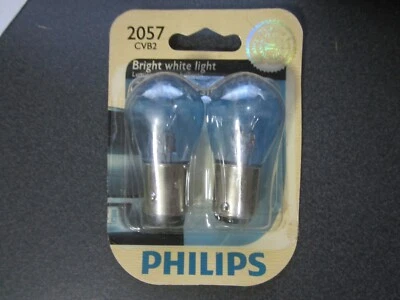 Philips 2057CVB2 Crystalvision Ultra тормозная лампа лампа лампа 2057 - 2 упаковки - Изображение 1 из 4