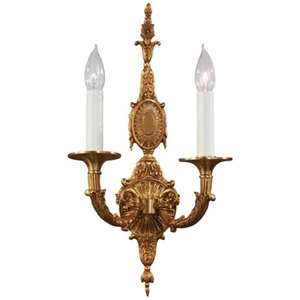 Minka Metropolitan 2 Light Wall Sconce, 18.5", French Gold - N950093 - Picture 1 of 1
