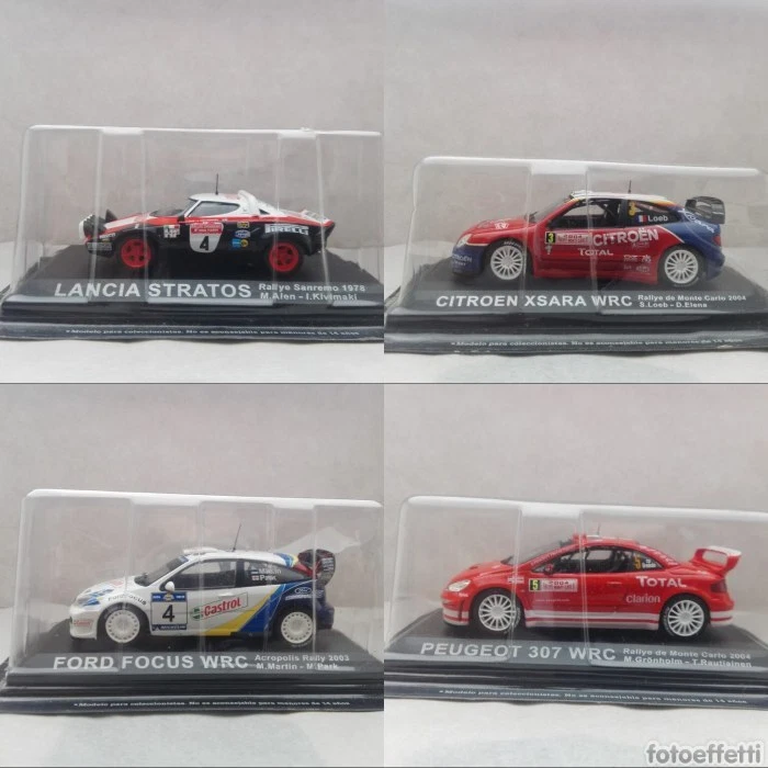 Modellini Rally Collection DeAgostini (1:43) a scelta - Immagine 1 di 1
