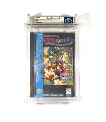 Popful Mail Sega CD CIB Wata Graded 9.2 Near Mint Extremely Rare - Image 1 of 4