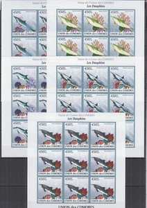 ST792I9. Comores - MNH - Dolphins - imperf - Picture 1 of 1