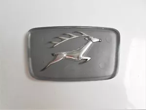 TRIUMPH STAG GRILLE BADGE INSERT S1 SILVER(JPS794) - Picture 1 of 1