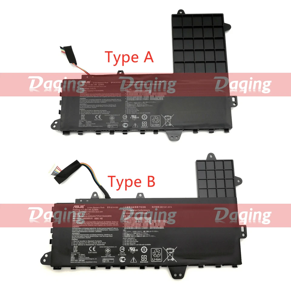 Nueva Batería Original B21N1505 para Asus L402NA L402SA F402NA F402WA E402M E402S Foto 1 de 1