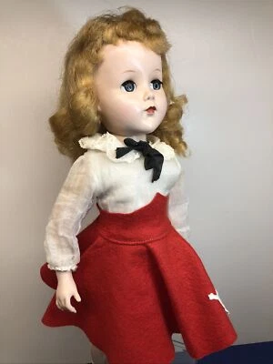 "Muñeca antigua vintage de 18"" Arranbee Nancy Lee de plástico St Leg Walker rubia #SA" Foto 1 de 4