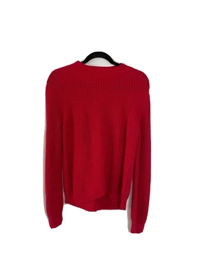 Cárdigan suéter rojo azul marino antiguo para niñas talla XXL (16) Foto 1 de 4