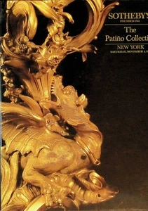 1986 Sothebys Patino Collection Auction Catalog New York HC DJ - Bild 1 von 5