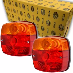 2x Hella 2SE002578-701 Rücklicht heckleuchten anhänger Bremslichter 12V ECE LKW - Bild 1 von 3