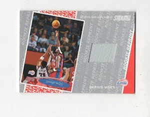 2002-03 TOPPS STADIUM CLUB ROOKIE REPRINT DARIUS MILES CLIPPERS JERSEY 46/700 - Picture 1 of 2