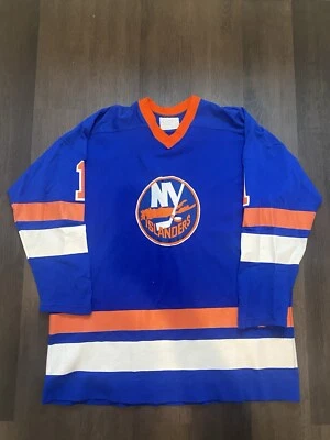 Vintage 1980s New York Islanders Glenn “Chico” Resch Away Jersey - Image 1 of 4