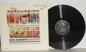 DICK SCHORY Wild Percussion Horns A Plenty LP 1960 RCA Plays Well LPM2289 Vinyl - Picture 1 of 4