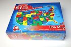 Melissa & Doug 51 Piece Floor Puzle United States Of America Map Sealed.