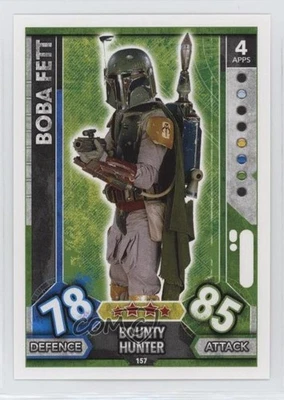 2017 Topps Star Wars Force Attax Universe Boba Fett #157 - Image 1 of 2