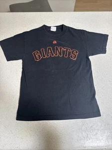 CAMISA NEGRA TIM LINCECUM MAJESTIC PARA HOMBRE Pequeña CAMISETA MAJESTUOSA SF GIGANTES - Imagen 1 de 8