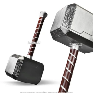 Munetoshi Norse Thunder God Thor Mighty Hammer Foam Cosplay Comics Costume - Picture 1 of 6