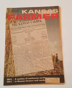 Kansas Farmer Magazine, May 4, 1963.  Allis Chalmers International Massey  - Bild 1 von 5