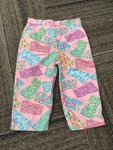 Lilly Pulitzer Girls Capri Pants Size 8 Mini Dress Print - Picture 1 of 3