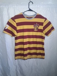 Universal Studios Harry Potter Gryffindor Striped Men's Shirt L - Picture 1 of 10
