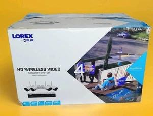 Lorex HD 1080p Wireless Video Security System 4 Cameras & Base *NIB* - Picture 1 of 15