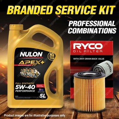 Ryco Oil Filter 5L APX5W40 Engine Oil Service Kit for Mini Cooper R52 R50 S R53 - image 1 of 2