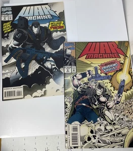 WAR MACHINE #4 & #6 1994 MARVEL COMICS Direct Edition, HIGH GRADE - Picture 1 of 6
