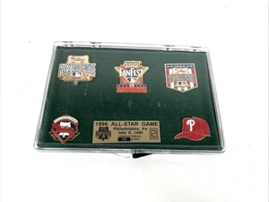 1996 MLB PHILADELPHIA PHILLIES ALL STAR GAME COLLECTORS 5 PIN SET #225/500 LE - Picture 1 of 3
