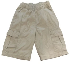 Children’s Place Khaki Cargo Shorts - Boys Size 12 Slim - Tan - Picture 1 of 3