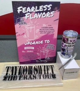 Taylor Swift THE ERAS TOUR Specialty Cocktail Menu Hard Rock Miami Plus Bonus! - Picture 1 of 7