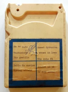 CARTRIDGE TRACK TAPE CASSETTA STEREO 8 COMPILATION MISTA - Picture 1 of 2