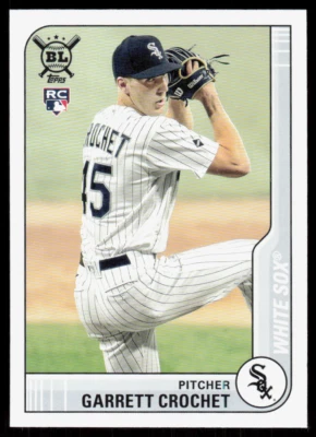 2021 Topps Big League 195  Garrett Crochet  Chicago White Sox - Image 1 of 2