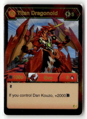 Bakugan TCG - Titan Dragonoid - Bakugan Elite Foil - Evo Card - Image 1 of 2
