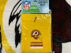 WASHINGTON REDSKINS VINTAGE LITTER BAG IN PLASTIC SEALED - Picture 1 of 1