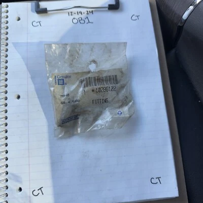 ( 1 ) GENUINE GM 11569590 Brake Caliper Hose Banjo Bolt - Image 1 of 3