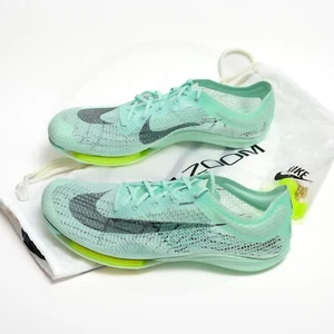 Nike Air Zoom X Victory Track Spikes come nuove Foam Volt da uomo taglia 13 con borsa + punte - Foto 1 di 14