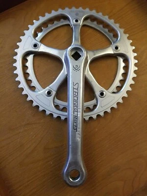 [405.2] Brazo de manivela vintage Stronglight 172.5 mm, 9/16”, 50T/42T Foto 1 de 4