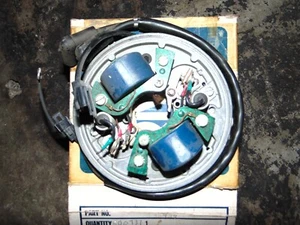 New NOS OMC JE 580858 580937 Armature Ignition Points Magneto Plate 18 20 25 HP - Picture 1 of 9
