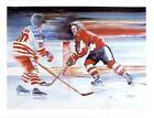 Andy Donato, Hockey Olympique 3, Lithographie, Signé dans l'assiette