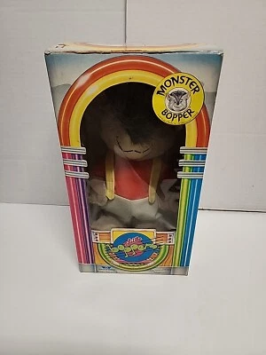 Hombre lobo Bopper Monster Worlds of Wonder 1987 de colección con caja original Foto 1 de 4
