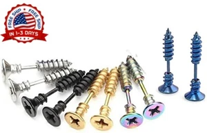 Aretes Moderno Estilo Tornillo Acero Inoxidable Para Mujer Hombre, Stud, de moda - Picture 1 of 8