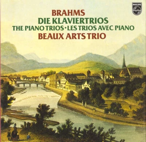 2LP Box BRAHMS Piano Trios (including A major Op.posth) PRESSLER Beaux Arts Trio - Imagen 1 de 3