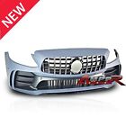 For 2015-2018 Mercedes Benz C Class W205 Upgrade To Gt-R Style Front Bumper Kit