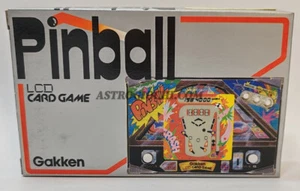 GAKKEN PINBALL LCD HANDHEALD CARD GAME WATCH VINTAGE '80 NEW IN BOX - Picture 1 of 9