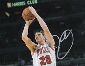 Chicago Bulls Atlanta Hawks Jazz Kyle Korver Signed Autograph Auto 8x10 Pic